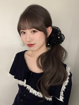 マウルルナ(MAEUL luna)&nbsp;前髪　顔まわり　ワンホンレイヤー