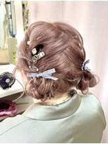 ジェミータ 横浜&nbsp;ふわふわツインお団子【横浜/ヘアセット/ヘアメイク】