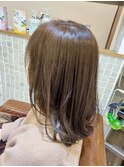 【赤み撲滅】シルバーベージュ レイヤーカット