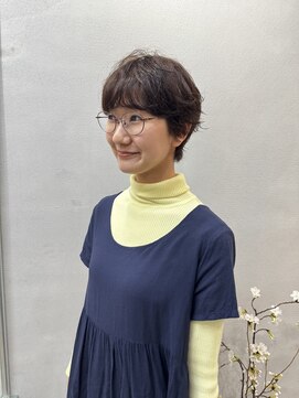 ここち 髪処 大島駅 トップのボリュームを復活させる 大人女性に似合わせるパーマ