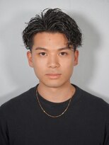 プレミアムバーバー 赤坂店(PREMIUM BARBER produce by HIRO GINZA)&nbsp;ウェーブセンターパート