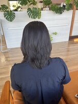 ヘアーブランドジン ティアラ(HAIR BRAND Jin Tiara)&nbsp;ハッシュカット×オリーブグレージュ【松山美容室】