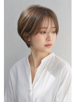 アーダーヘアサロン 森田店(ADER HAIR SALON)&nbsp;柔らかベージュの丸みショート