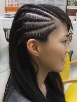 エクステ専門店ミキ 横浜店(MIKI) エクステ専門店ミキ♪コーンロウ1/4【片サイド】