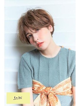 ラレイ(Lalei) 表参道駅/青山　大人かわいいワンサイドショート　辻幸奈