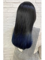 トハコ(&haco)&nbsp;グラデーションカラー×ネイビーブルー