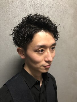 ヒロギンザ 浜松町店(HIRO GINZA) ビジネススパイラルパーマ<メンズ/浜松町/理容室/ヒロ銀座>