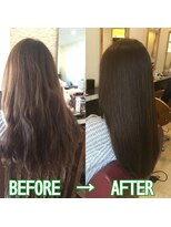 ルーミールーム(RoomieRoom)&nbsp;恒川かやの　の　髪質改善艶サラストレート美シルエット