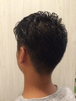 ニコフル(Nico-Hulu) アップバングビジカジショートパーマ【人形町/浜町/水天宮】