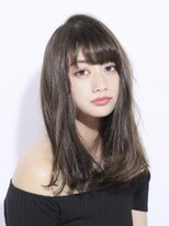 ヘアリゾート エーアイ 上野店α(hair resort Ai) 艶セミロングスタイル