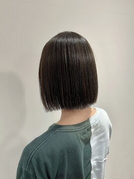 サルファ ヘアデザイン 名古屋 丸の内(S.ALPHA HAIR DESIGN) ぱつっとボブ