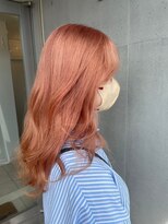 ゲーム 吉祥寺店(GAME)&nbsp;ダブルカラーピンクベージュケアブリーチハイトーン髪質改善