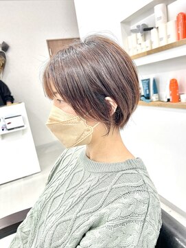 エルエスヘアー(LS HAIR) 【LS HAIR菊地】縮毛矯正とショートカット