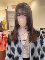 ロチカバイドールヘアー 心斎橋(Rotika by Doll hair) レイヤーカットまろやかカラー