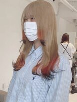 ターン ヘアー(TAAN HAIR)&nbsp;ベージュ×オレンジ×ブラック