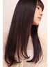 【梅雨対策★自然な仕上がり♪】縮毛矯正＋トリートメント ￥12050～