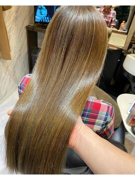 カミケンパセオ(kamiken.paseo) 美艶なめらかストレート髪質改善カラー映え【カミケンパセオ】