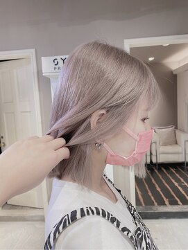 ベレーザ 渋谷(BELEZA) 4007ホワイトピンクベビーピンクグレーベージュハイトーンカラー