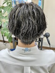 saiko ソフトツイスパセンターマッシュ×ホワイトメッシュ