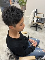 ラフ(LAFF)&nbsp;ベリーショート/学生カット/ツーブロック/ピクシーカット/海外風