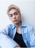 スパイキーショート/束間ツーブロックマッシュ/スパイラルパーマ