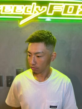 グリーディーフォックス 三軒茶屋(GreedyFOX) 波巻き/マッシュパーマ/ウルフ/ハイライト<理容室>三軒茶屋