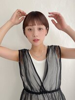 ムク 甲府(muku.)&nbsp;前髪/マチルダボブ/ピンクベージュインナー/グレージュ[甲府駅]