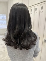 ザックラフィネ(ZACC raffine)&nbsp;黒髪カラー/暗髪/艶カラー/トリートメント/くびれ巻き