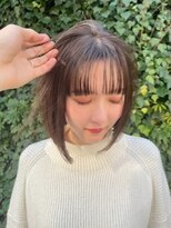 ニードバイスケール(NEED by SCALE)&nbsp;グレージュ×ミニボブ