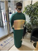 着付◇訪問着◇ヘアセット