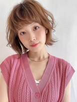 トゥーリ 二日市店(tuuli) 大人女性◆艶レイヤー前髪ピンクベージュ 髪質改善 縮毛矯正