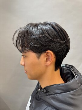 ニコ トウキョウ ヨコハマ(nico) メンズ/センターパート/ニュアンスパーマ/カルマパーマ