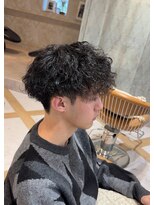 ロンド ストラーダ 心斎橋(Lond strada)&nbsp;メンズ似合わせカット×波巻きパーマ