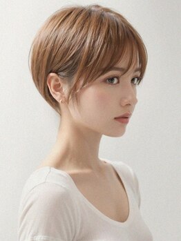 ミュープールマシェル(MIEUX POUR MA CHERE)の写真/顔周りのデザインで小顔みせ効果。あなただけの魅力を引き出しどこから見ても完璧なシルエットに