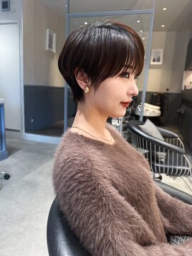 ロンド エメ 柏(Lond aimer) イメチェン×髪質改善縮毛矯正ダブルカラーショート[柏]