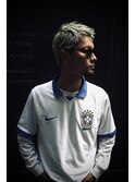 大人男子のブリーチカラー