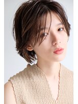 ラレイ ハラジュク(Lalei harajuku)&nbsp;原宿レイヤーボブショートボブ大人ボブセンターパートハンサム