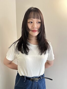 デン(den) オン眉 顔まわりたっぷりレイヤー