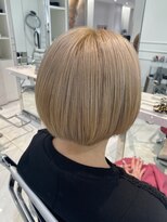 ヘアーアンドメイク ニューヨークニューヨーク 姫路店(Hair&Make NYNY)&nbsp;ミルクティーカラー　ハイトーン