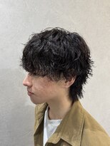 サロンドクオリア(Salon de Qualia)&nbsp;シャドウパーマ/波巻きスパイラル/ニュアンスパーマ/S