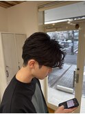 メンズ毛流れニュアンスパーマ!