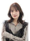 【蓮沼実奈】20代30代40代◎くびれボブルフ/透明感ベージュ