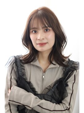 ヘアリゾート ラグーン(hair+resort lagoon) 【蓮沼実奈】20代30代40代◎くびれボブルフ/透明感ベージュ