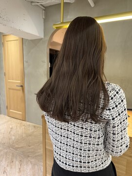 ローレン(LOREN) 透明感髪質改善ベージュダブルカラーミルクティーグレージュ