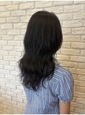 コテ巻き風パーマ