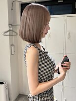 ペレ アネックス 大阪梅田茶屋町店(PELE ANNEX)&nbsp;くびれヘア/アプリコットオレンジ/夏のヘアアレンジ/梅田