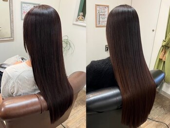 髪質改善専門ヘアエステサロン ヴェリテ(Verite)の写真/"くせ毛で悩む全ての大人女性へ"ストレートエステで自然なサラ艶ストレートに…*[南柏/髪質改善/白髪染め]