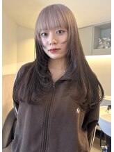 骨格・カットラインに合わせたデザインカラー