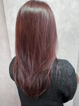 ロックス ヘアー ギャラリー(Rocks hair gallery) 「秋の艶をまとう、ローズブラウンカラー」