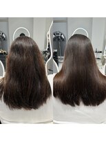 エクララ(eclala)&nbsp;［Before→After］1年半ぶりフルリメイク【美髪矯正】